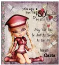 Your a Joy to me hugs Carla