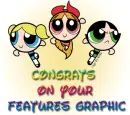 Congrats On Your Features Graphic