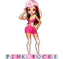 pink rocks