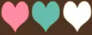 pastel hearts