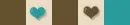 browny hearts