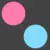 pastel dots on gray