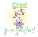 purple teddy bear 