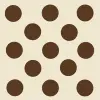 vanilla polka dots