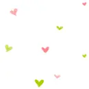 floating hearts