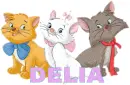 Delia With The Aristocats