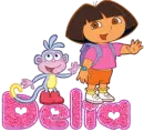 Delia With Dora & Boots