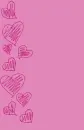 pink heart cute pattern
