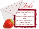 Good friend-letter-Judy