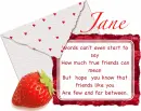Good friend-letter-Jane