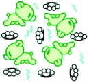 Green Gloomy Bears 