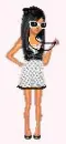 Sweet Black && white shuni doll.