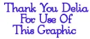 Thank You Delia For Use Of This Graphic