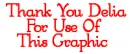 Thank You Delia For Use Of This Graphic