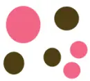 girly dots