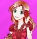 Red Anime Girl Avatar