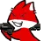 fox  whit a bazooka