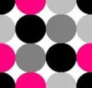 grays polka dots