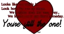 You're still the one.