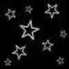 black stars