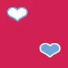 red hearts