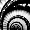 Stairs.