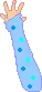 pokadotted hand