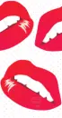red lips