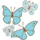 blue butterflies