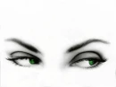 green eyes