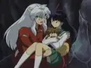 InuYasha holding Kagome