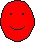 red face