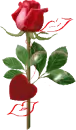 Rose & Hearts & Lips