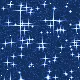 Blue starry night sky