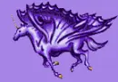 purple butterfly unicorn