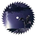 saw blade with picture