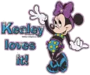 Minnie Mouse- Kealey loves it