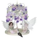 NAME MARILYN/PURPLE FLOWERS