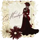 NAME MARILYN/LADY IN HAT