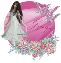 NAME GENALYN/PINK/FLOWERS