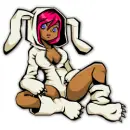 sexii bunnii anime girl