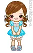 Blue &Brown Doll