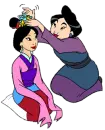 Mulan and Fa Li