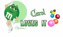 Carol loves it-m&m-green