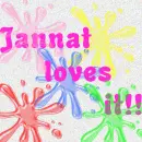 jannat loves it