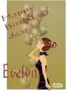 happy birthday dear evelyn