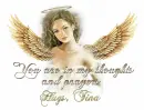 You Are In My Thoughts & Prayers Hugs, Tina