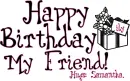 HAPPY BIRTHDAY