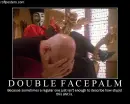 Double Facepalm