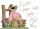 A LAZY SUMMER DAY  ENJOY HUGS MAVIS/BEAR